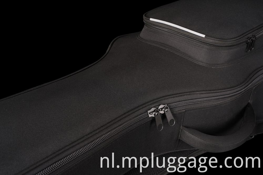 Simple Black Guitar Music Bag